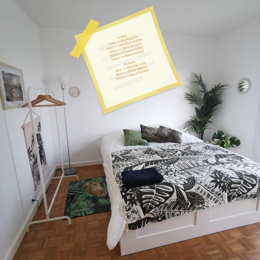 Chambre Jungle - Tout confort Saint Marceau Orléans Extérieur photo